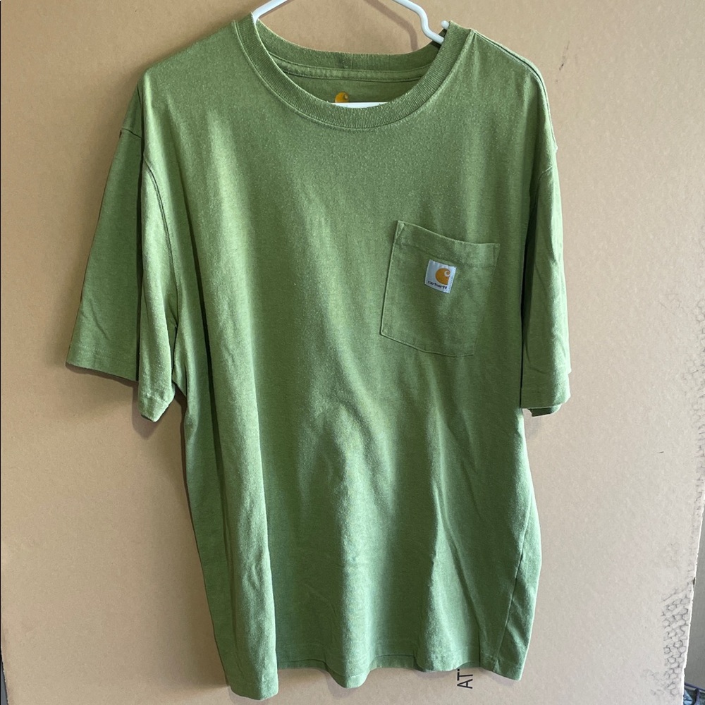 Carhartt Men's Olive Short Sleeve Pocket Tee